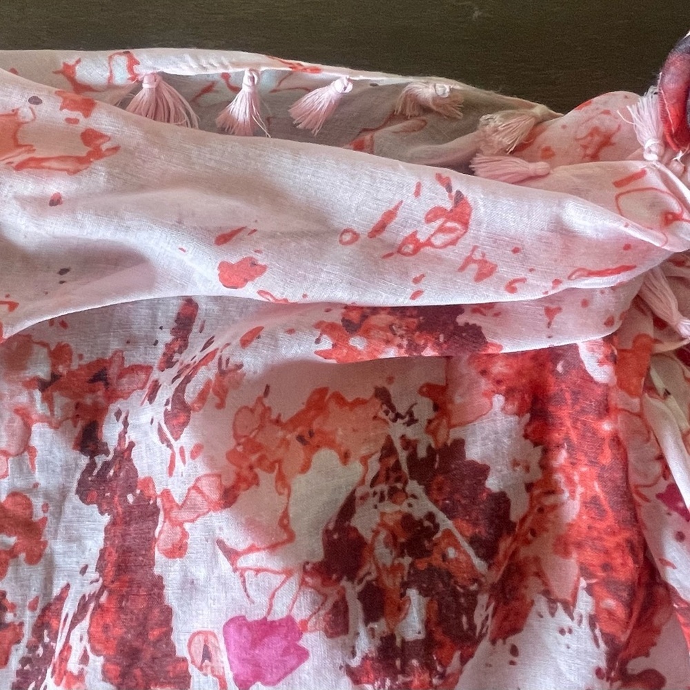 Peter Som Floral Scarf - Picture 4 of 7